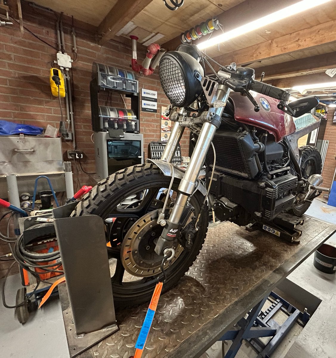 Unieke BMW K75 Cafe Racer - Project, Motoren, Gebruikt, 3 cilinders, Particulier, Overig