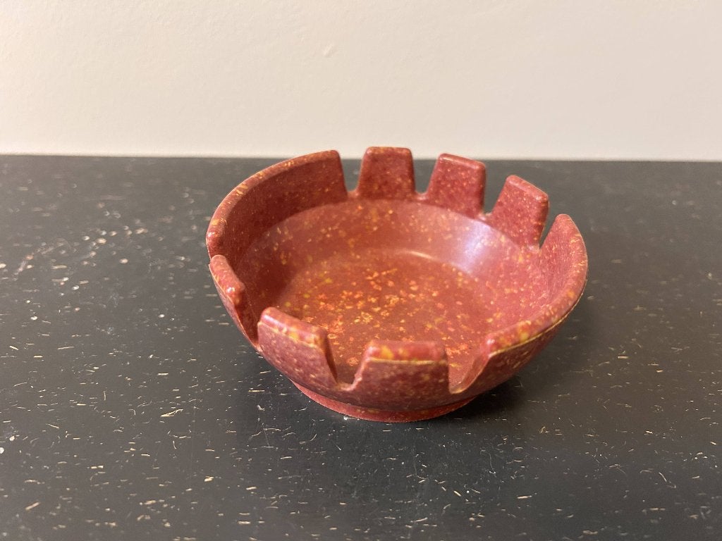 Vintage kunststof asbak Amerikaans, Ophalen of Verzenden, Kunststof, Vintage
