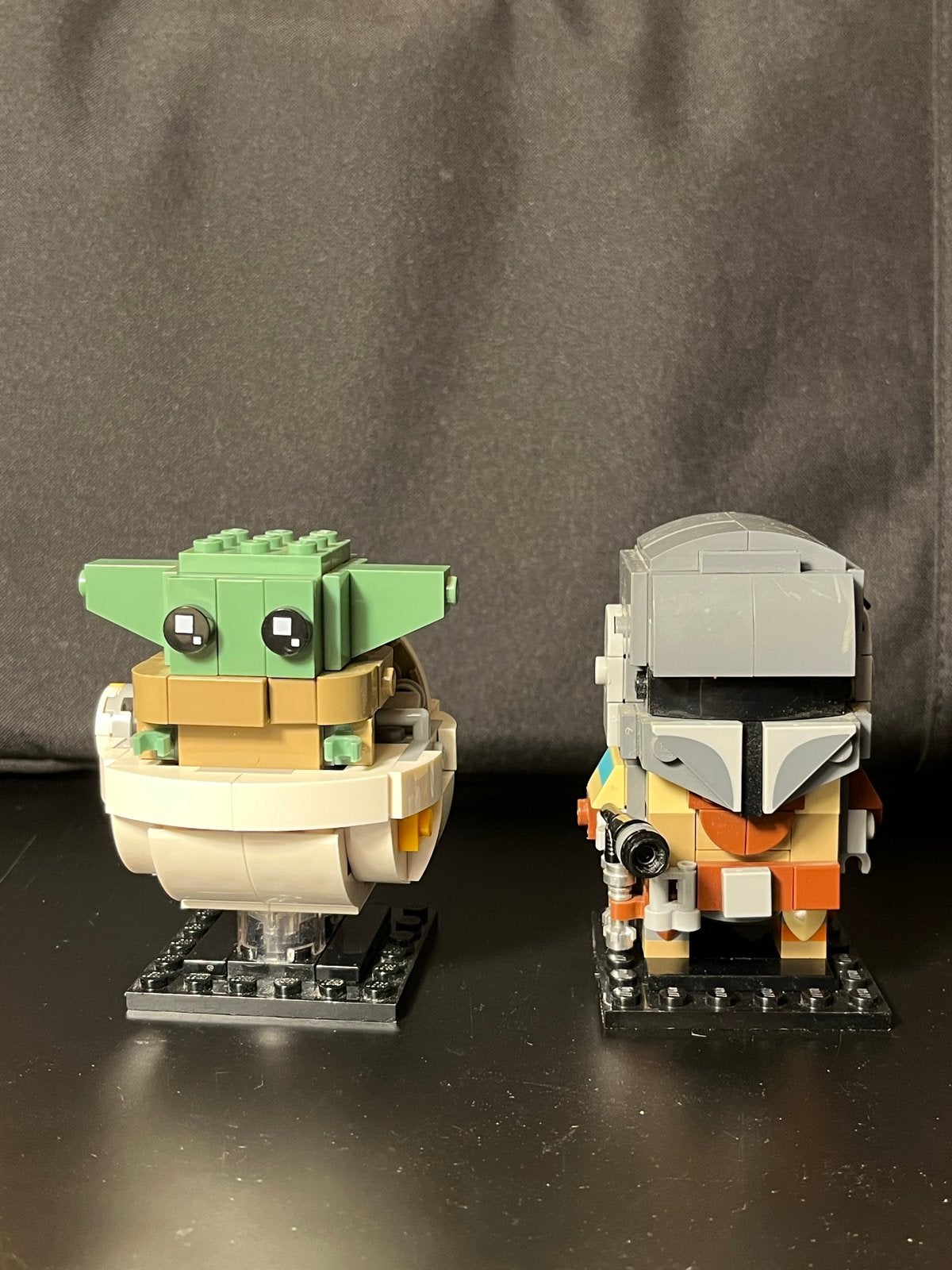 Lego 75317 BrickHeadz The Mandalorian & The Child (Grogu), Star Wars, Lego, Ophalen of Verzenden, Zo goed als nieuw