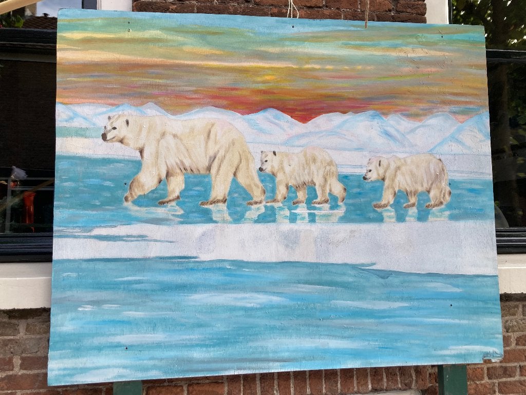 Grote dieren platen, Ophalen, Origineel werk, Dieren