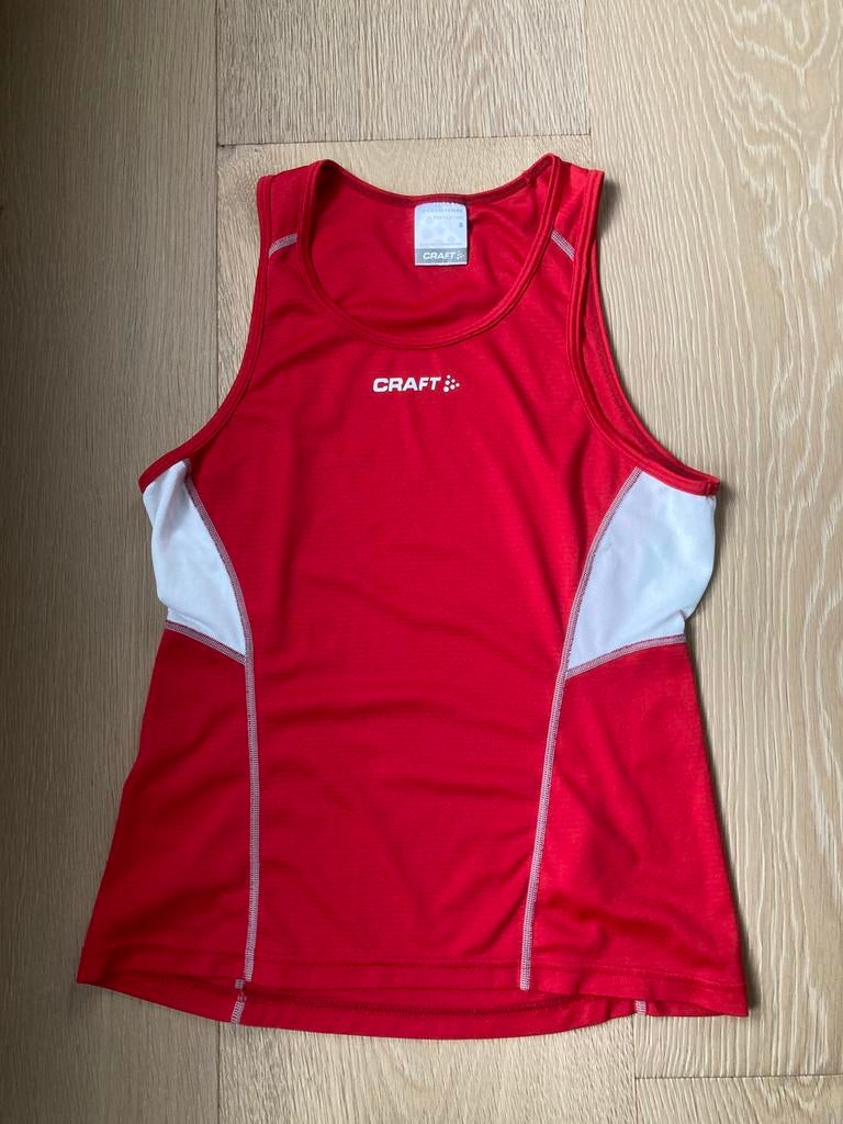 Sport top maat S van Craft, Kleding | Dames, Sportkleding, Ophalen of Verzenden, Maat 36 (S), Rood, Fitness of Aerobics