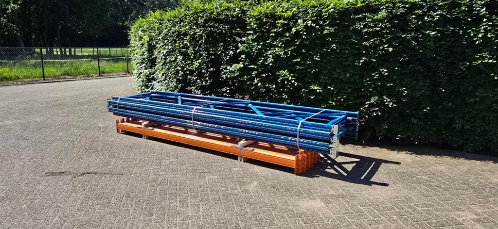 12,8 meter stow palletstelling , magazijnstelling