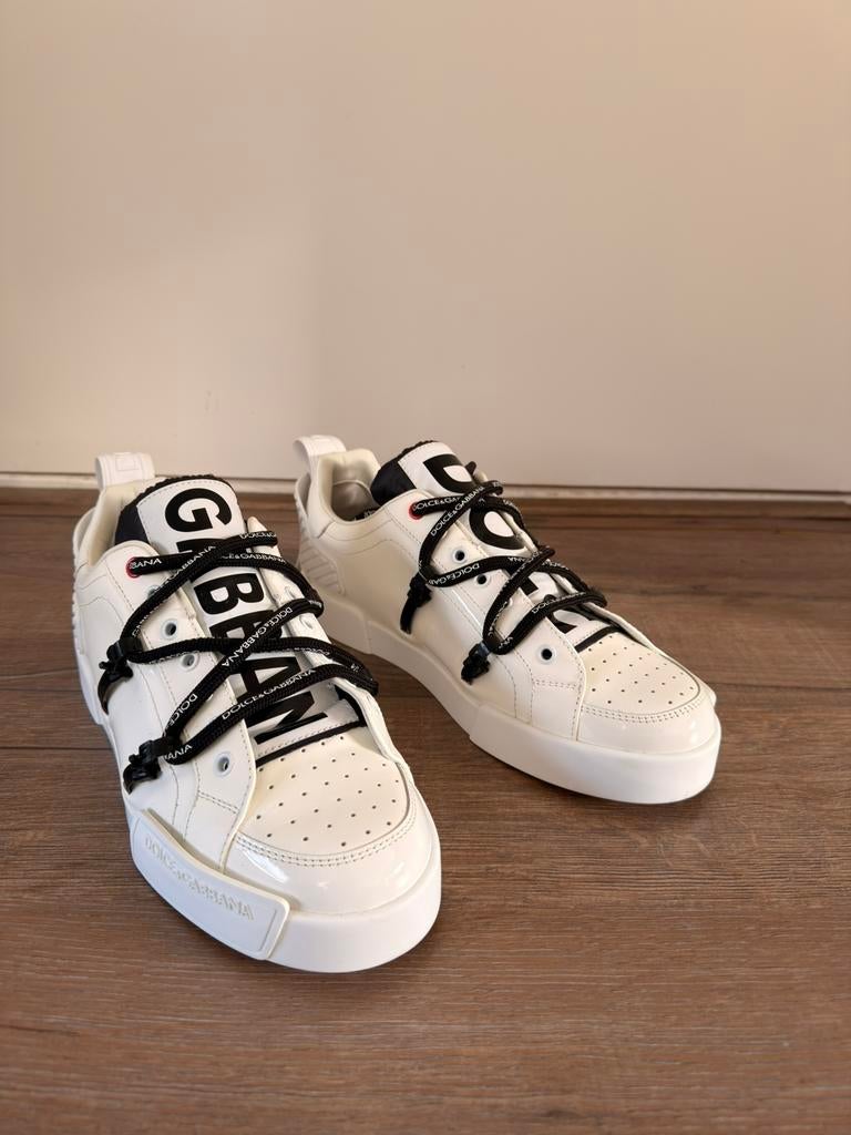 Dolce & Gabbana Portofino logo-embossed Sneakers, Kinderen en Baby's, Jongen of Meisje, Schoenen, Nieuw, Ophalen of Verzenden