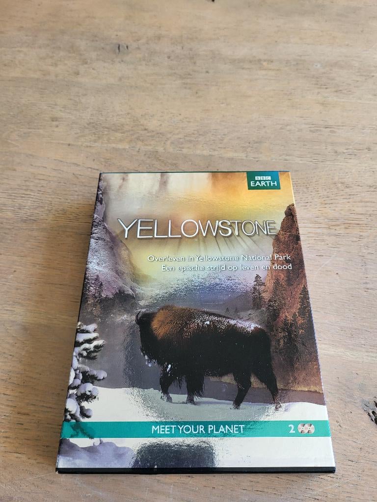 DVD Yellowstone BBC Earth meet your planet, Cd's en Dvd's, Dvd's | Tv en Series, Alle leeftijden, Ophalen of Verzenden, Zo goed als nieuw