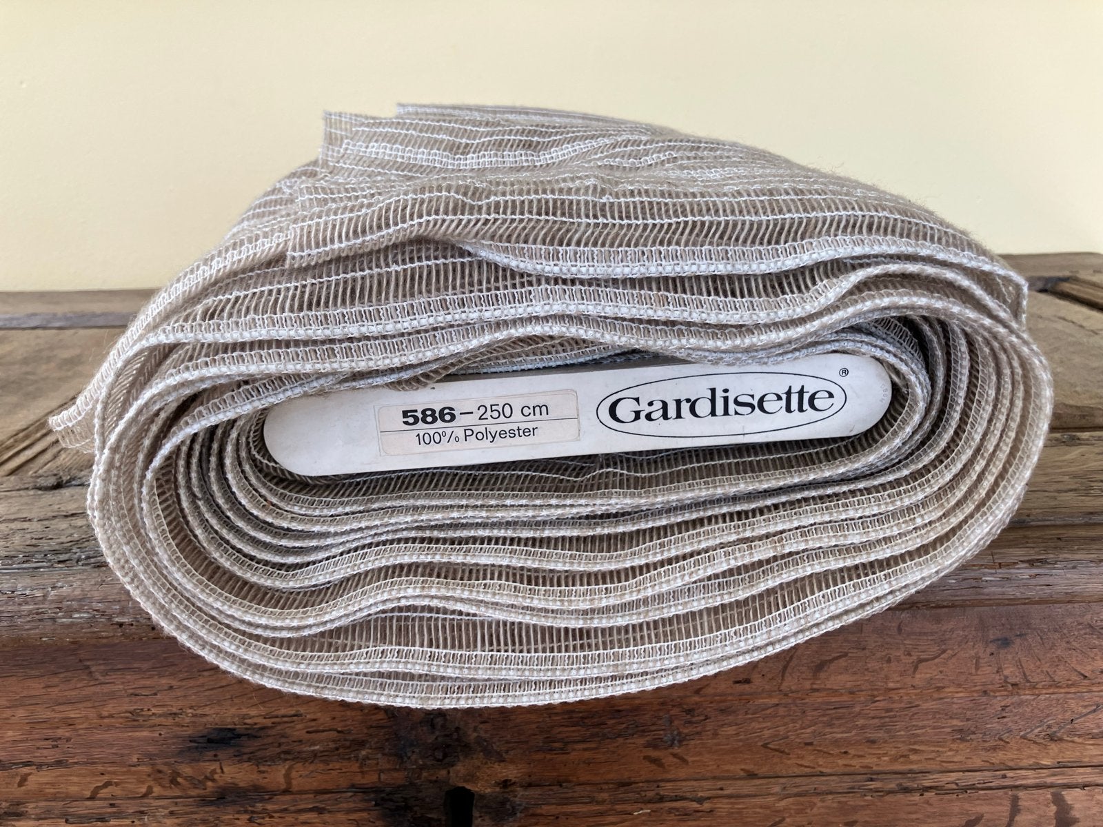 Vintage Gardisette vitrage, jaren '70, 250 x 800 cm., Ophalen of Verzenden