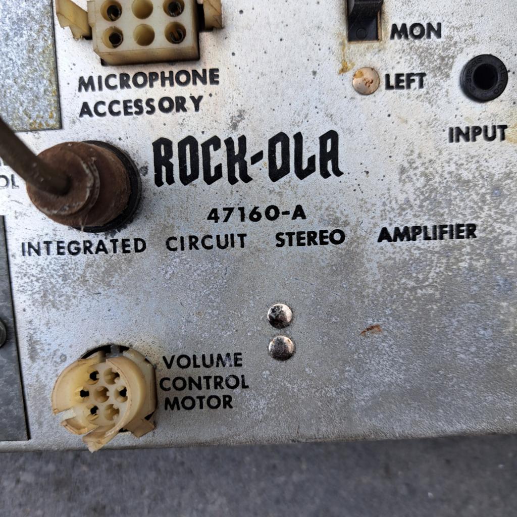 Versterker  47160-A Rockola 449, Ophalen of Verzenden, Gebruikt, 1970 tot heden, Overige merken