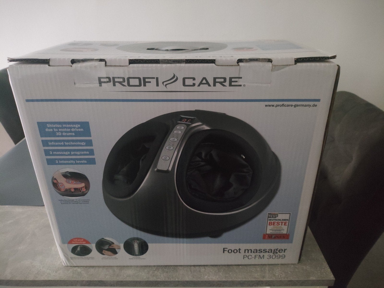 ProfiCare Voetmassageapparaat PC-FM 3099, Ophalen of Verzenden, Nieuw, Apparaat
