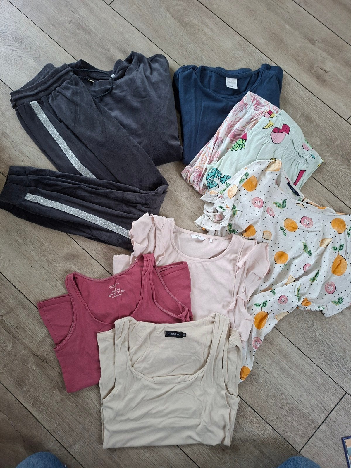 Dameskleding maat M topje shirt huispak pyjama, Ophalen of Verzenden, Gedragen, Maat 38/40 (M)