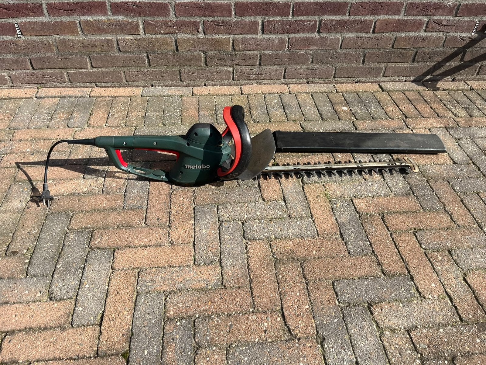 Metabo HS 8755 Heggenschaar - Elektrisch, Ophalen, Gebruikt, Elektrisch