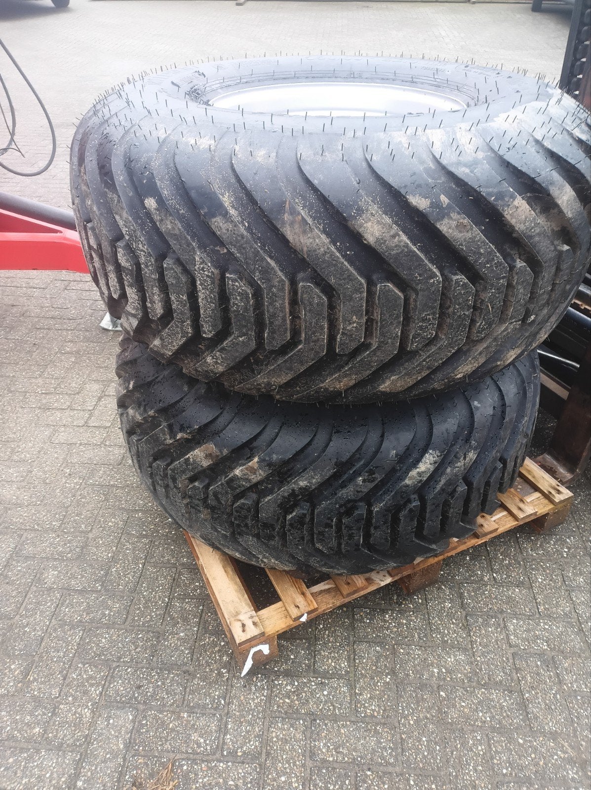 Banden met velg 550/60 R22.5 flotation, Ophalen of Verzenden