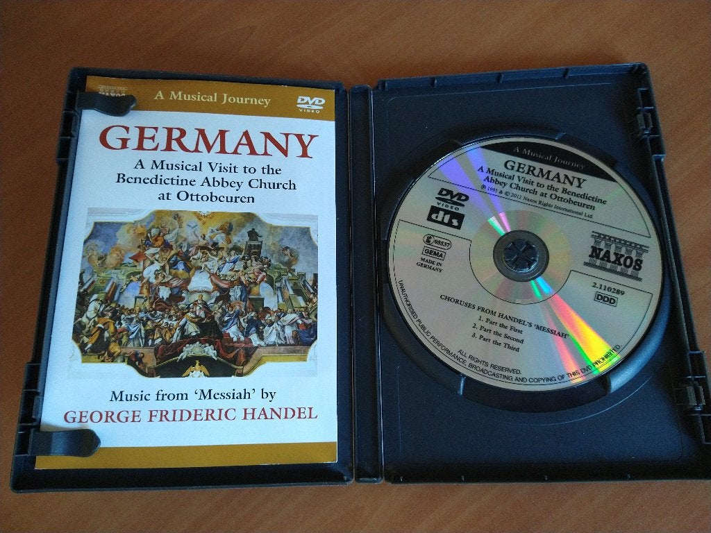 DVD Benedictine Abbey Church at Ottobeuren, Alle leeftijden, Ophalen of Verzenden, Zo goed als nieuw