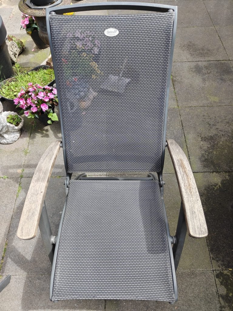 Hartman tuinstoelen, Ophalen, Gebruikt, Aluminium, Verstelbaar
