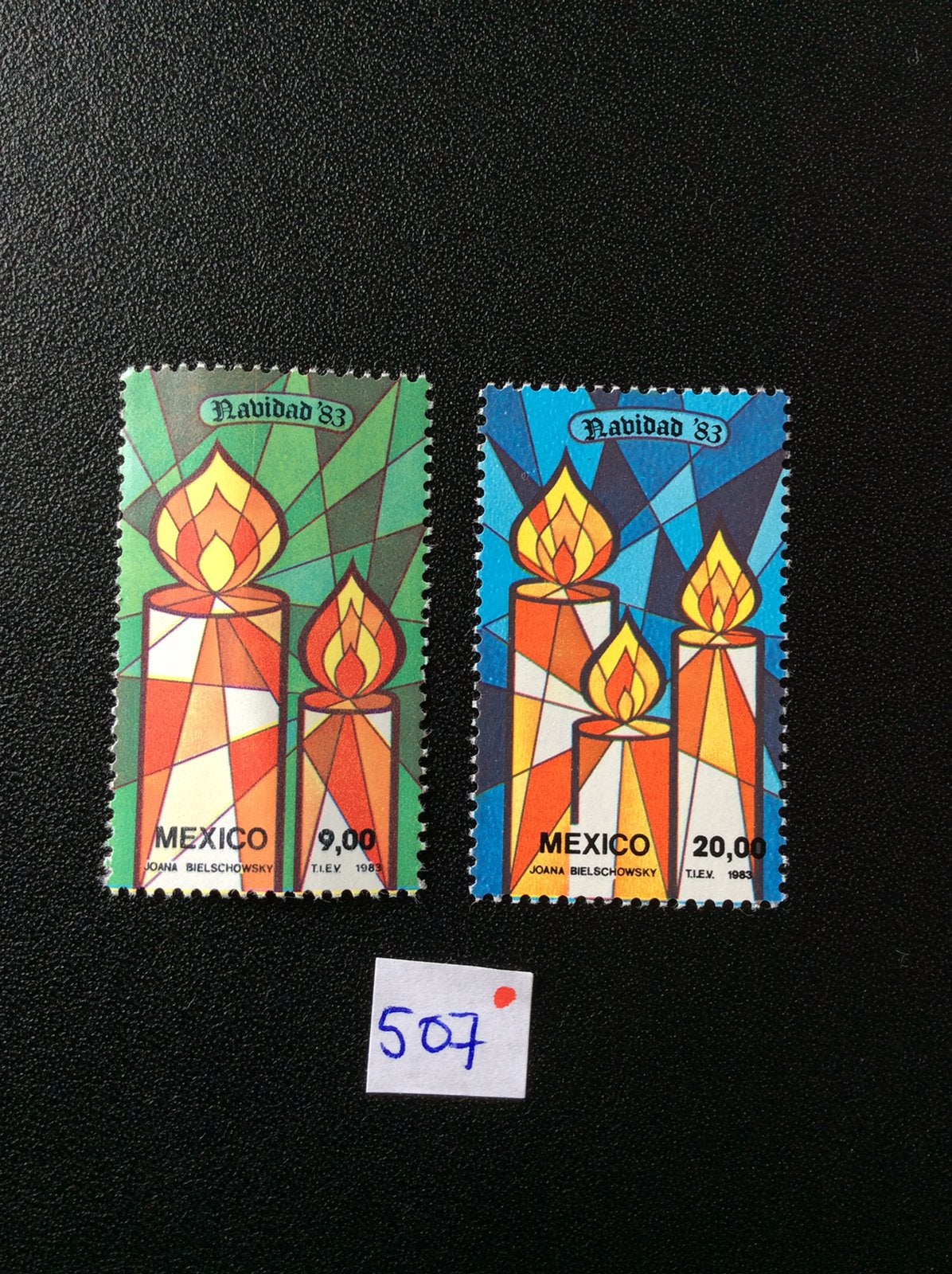 Mexico postzegels 1983 pfr Mi 1875/76, Ophalen of Verzenden, Postfris, Zuid-Amerika