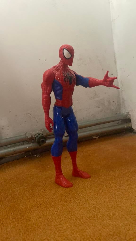 Spider-Man actiefiguur, Kinderen en Baby's, Speelgoed | Actiefiguren, Ophalen of Verzenden, Gebruikt