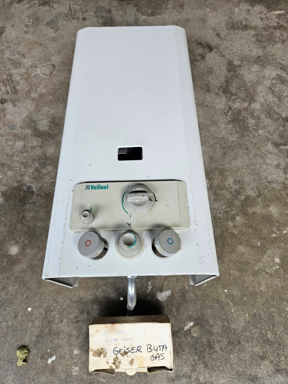 vaillant geiser op butagas, Ophalen, Gebruikt, Geiser, Minder dan 20 liter