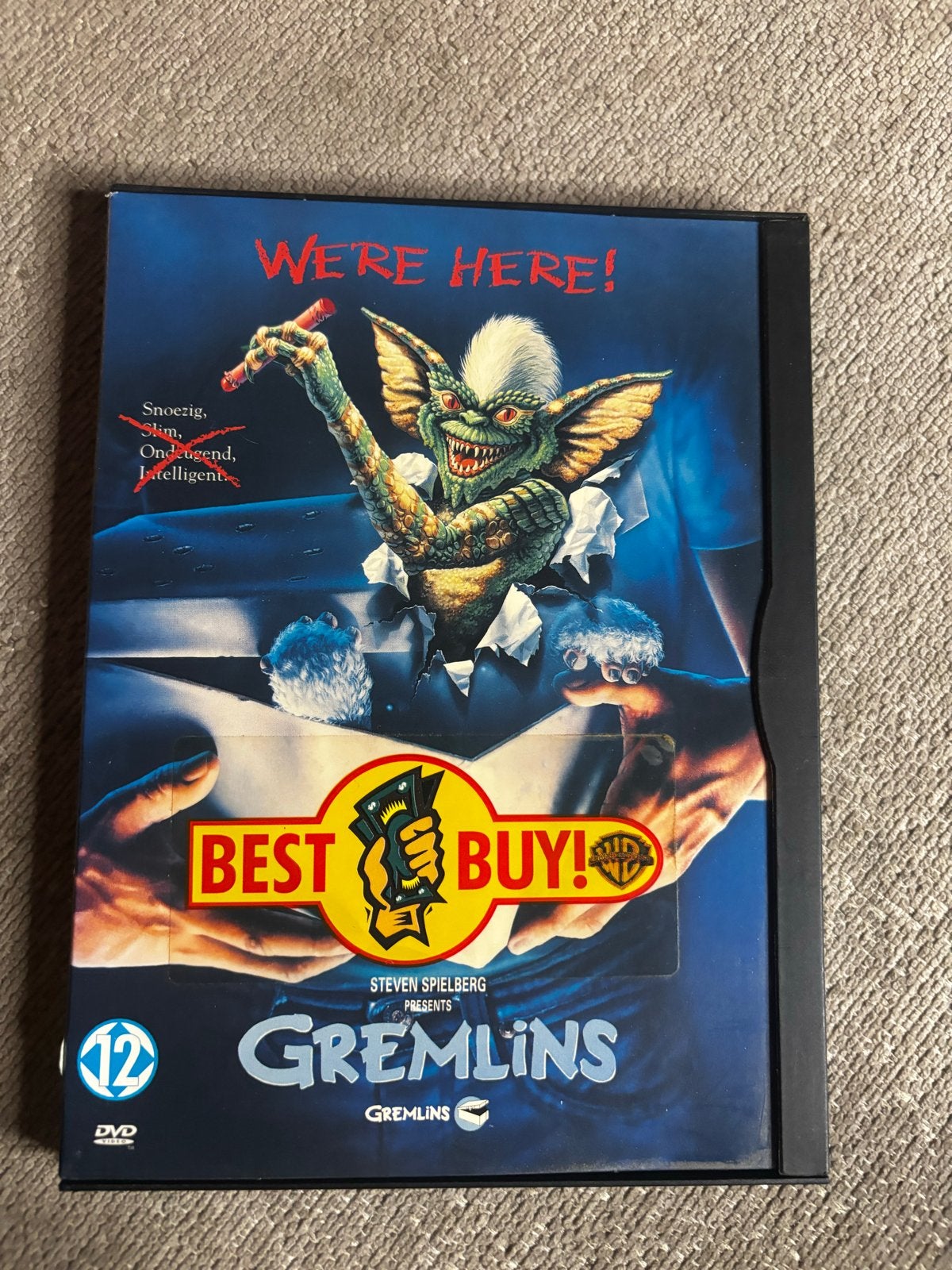 Gremlins DVD - Klassieke Actiekomedie, Nederlands, Ophalen of Verzenden, Vanaf 12 jaar, Inclusief doosje