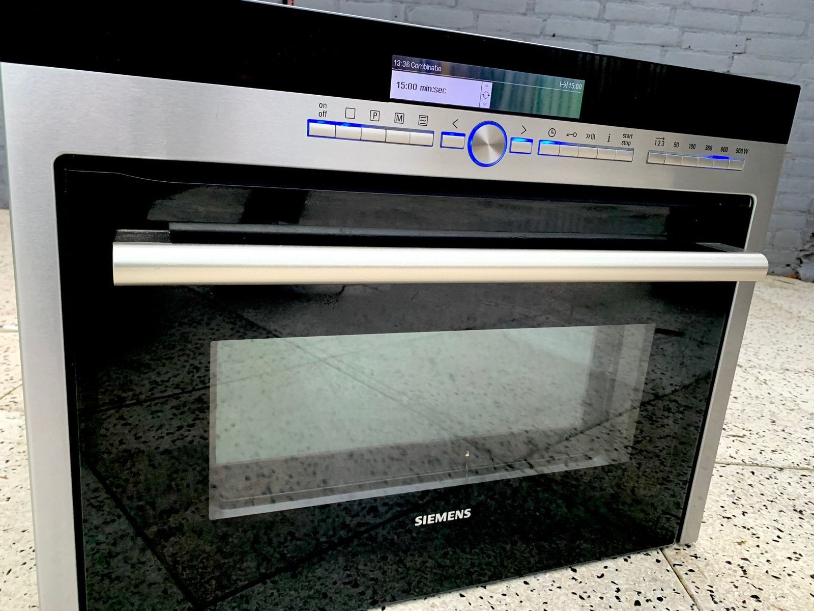 Siemens Combi-oven - in goede staat, 45 tot 50 cm, Bella, Hete lucht, Siemens