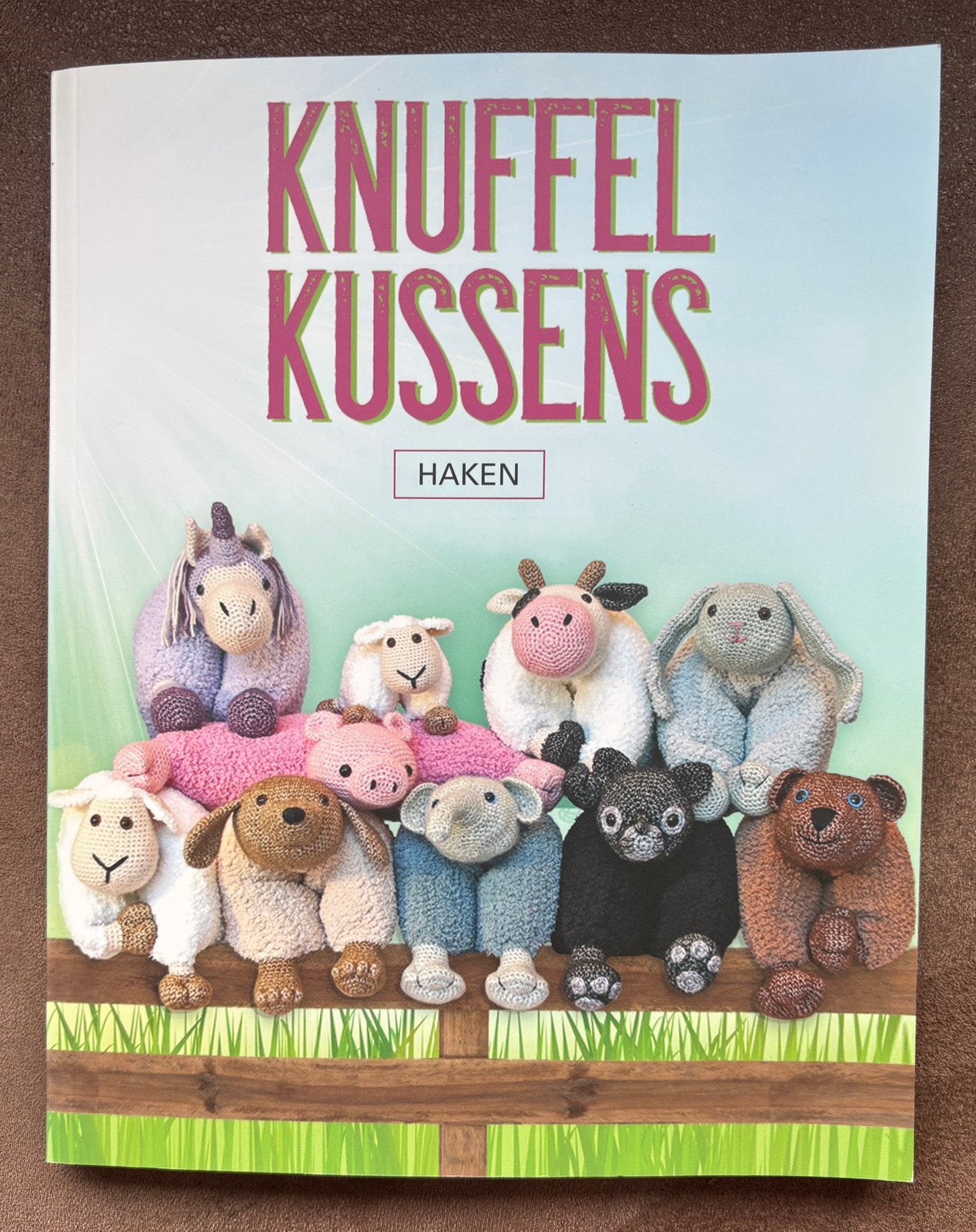 Knuffelkussens haken, Ophalen of Verzenden, Zo goed als nieuw, Haken, Patroon of Boek