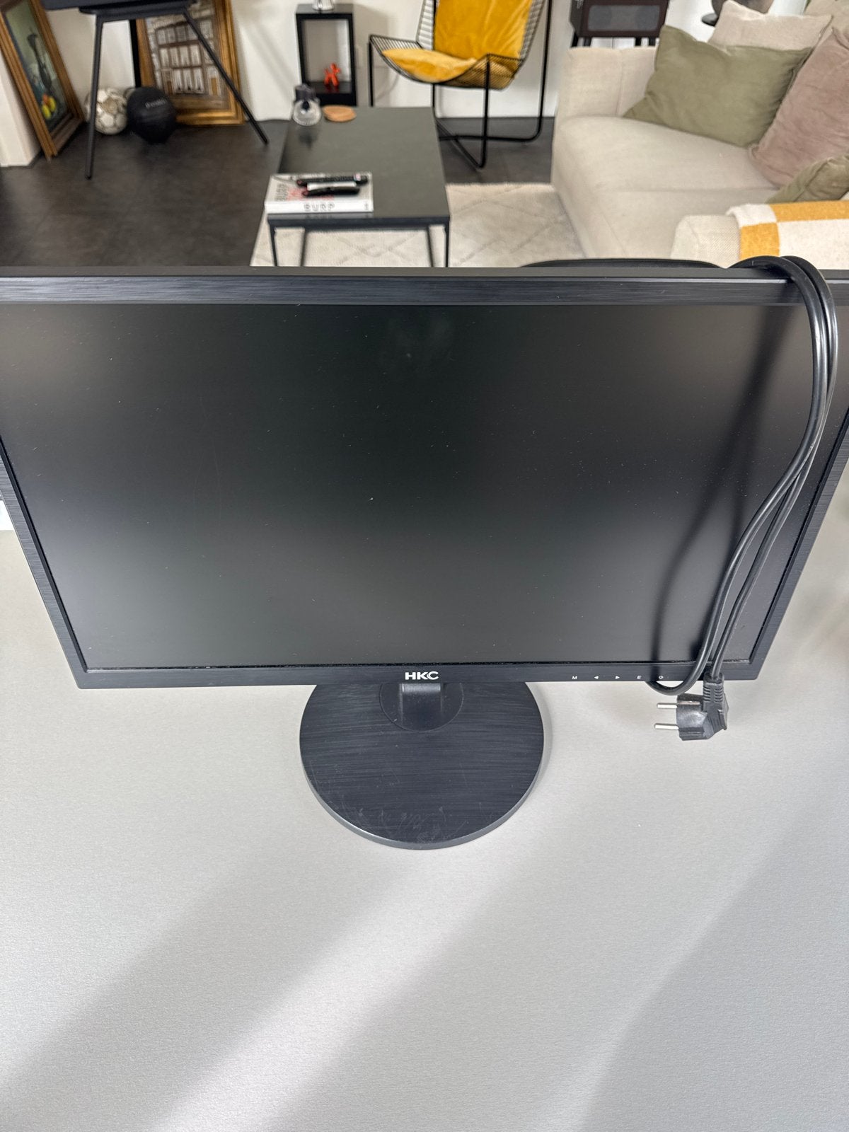 HKC LED Monitor met ingebouwde audio, Ophalen of Verzenden, Gebruikt, Ingebouwde speakers, LED