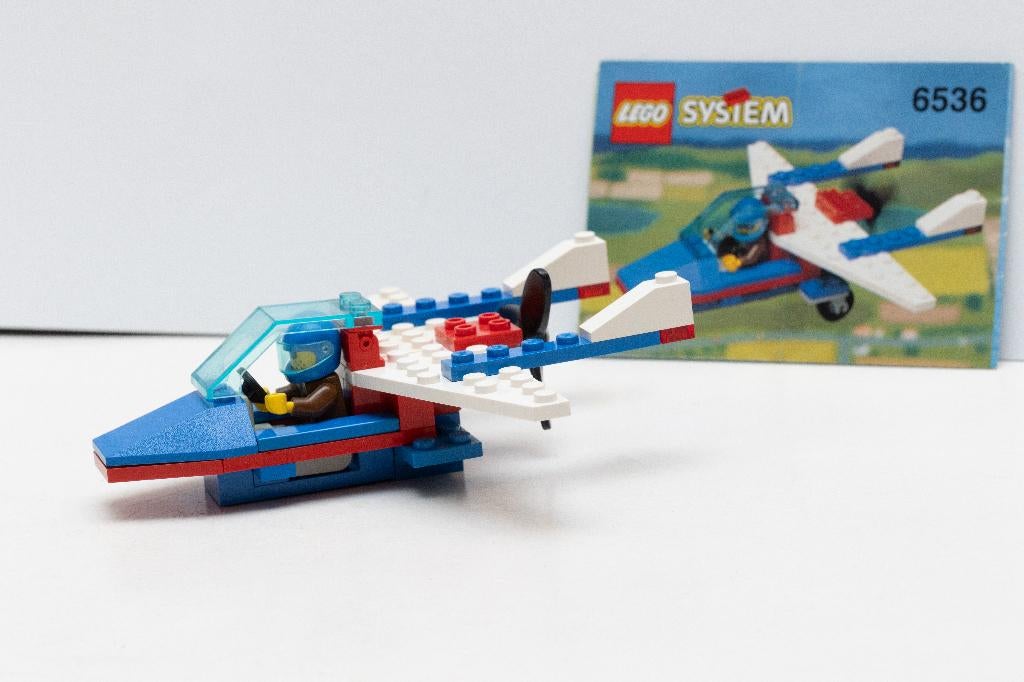 LEGO 6536 Classic Town: Airport:Aero Hawk, Ophalen of Verzenden, Gebruikt, Compleet, Lego