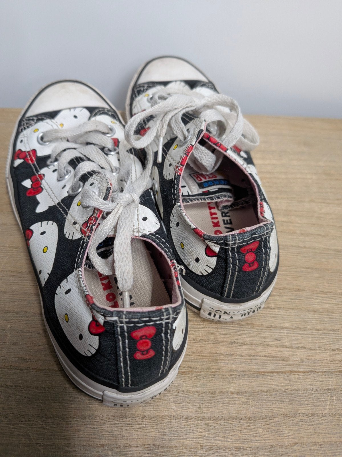 Converse Hello Kitty All Star Sneakers Maat 32, Kinderen en Baby's, Kinderkleding | Schoenen en Sokken, Converse All Star, Gebruikt