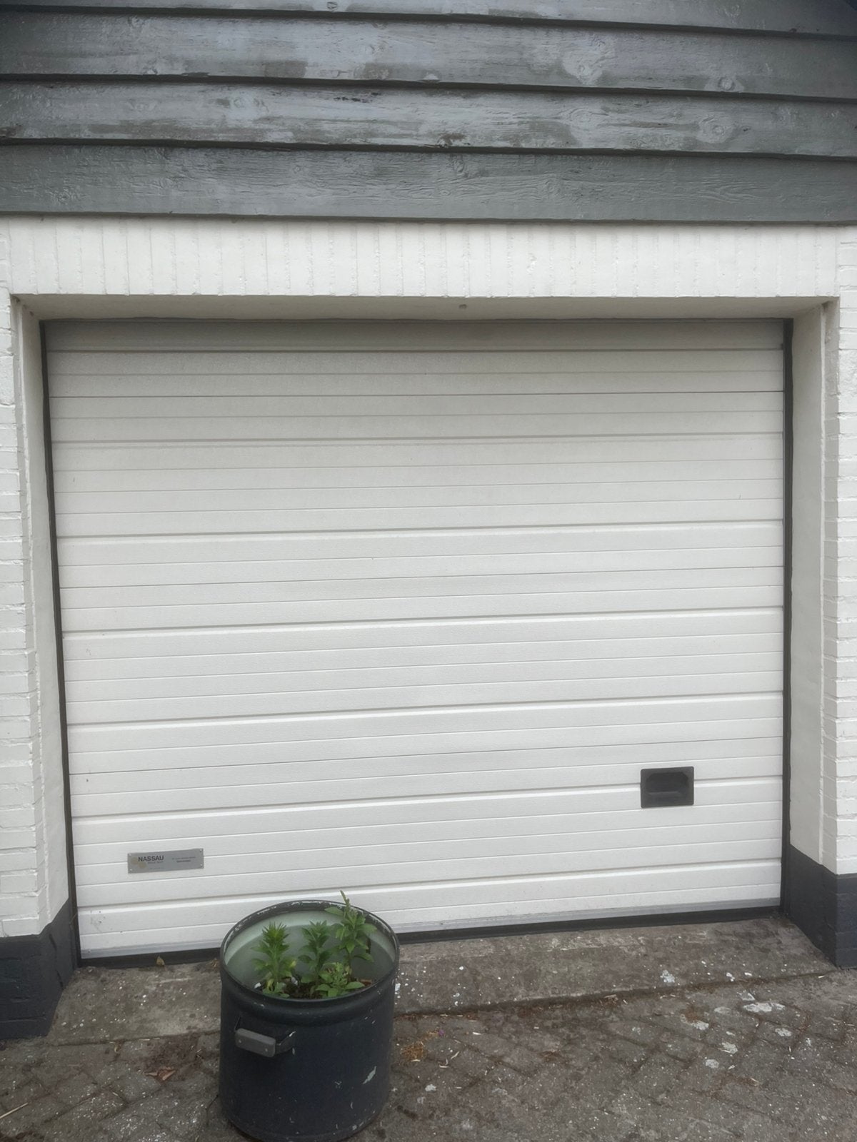 Overhead deur - garagedeur, Ophalen, Zo goed als nieuw, 200 cm of meer
