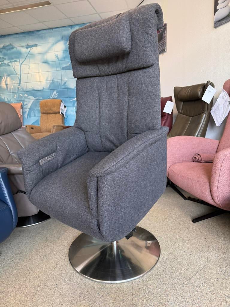 Prominent Göteborg sta op stoel relax fauteuil, Ophalen of Verzenden, Zo goed als nieuw, Stof, Gratis bezorging regio Utrecht met garantie