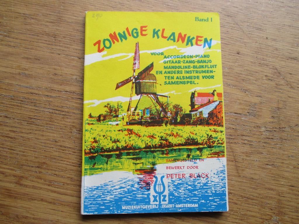 ZONNIGE KLANKEN  1- PIANO/ACCORDEON/KEYBOARD, Gebruikt, Piano, Ophalen of Verzenden, Artiest of Componist