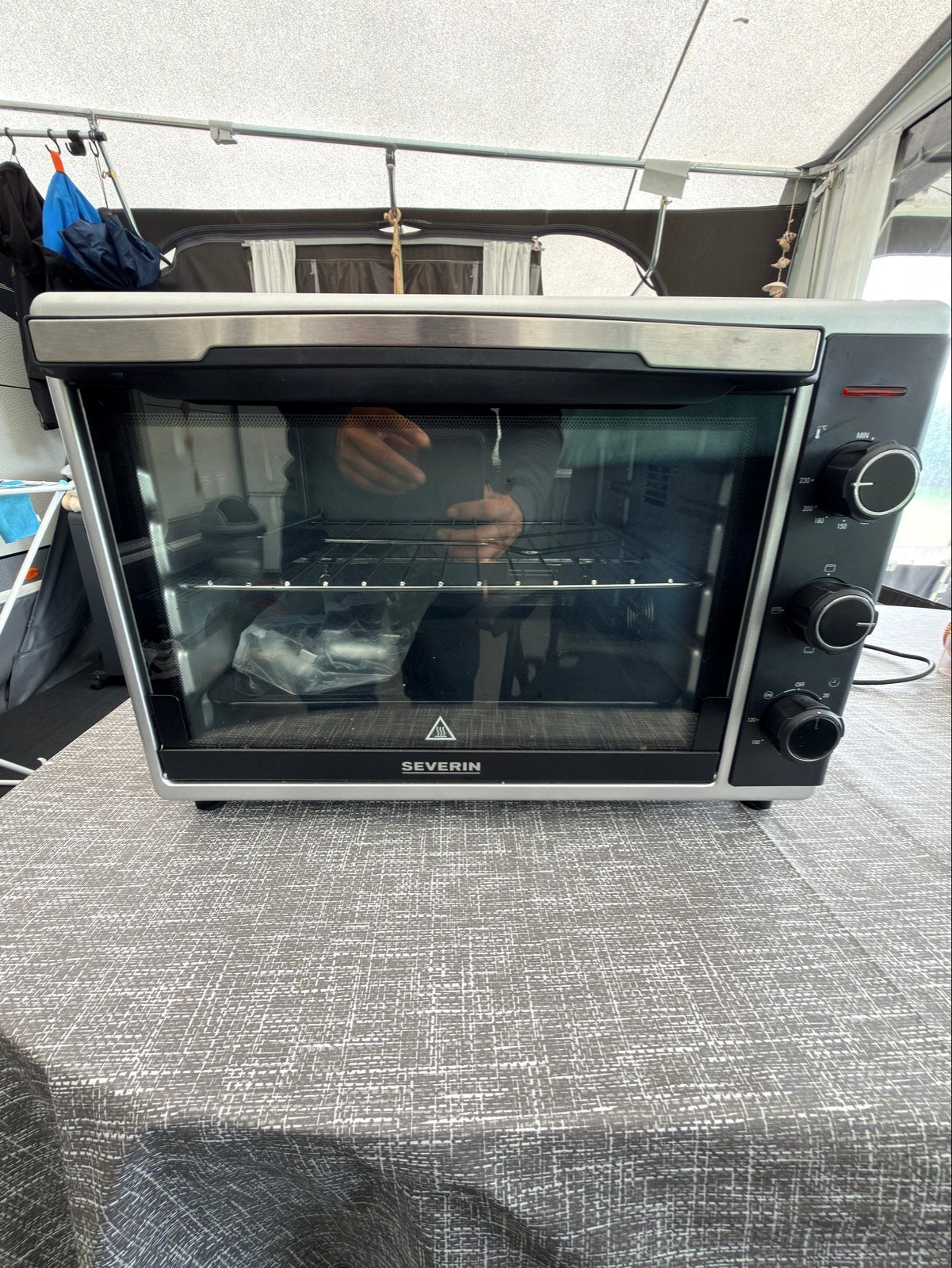 Severin TO 2058 Mini-oven - Zo goed als nieuw en compleet, Ophalen, Minder dan 45 cm, Overige merken, Zo goed als nieuw
