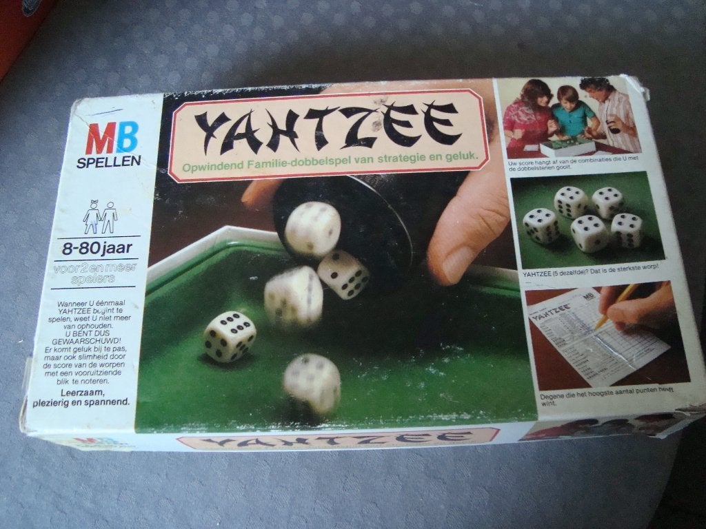 Yahtzee, Ophalen of Verzenden, Zo goed als nieuw