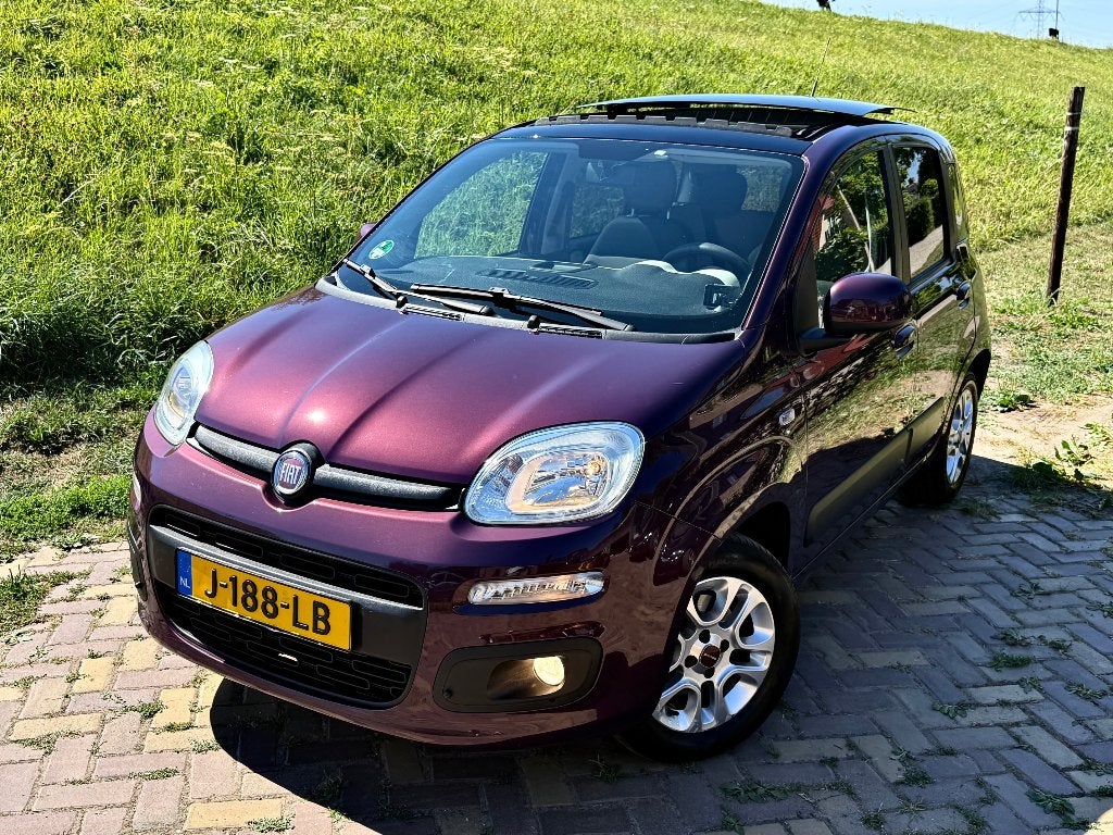 Fiat Panda Sempre Twinair Turbo 72.000KM Viola Profumato!!, Auto's, Voorwielaandrijving, Handgeschakeld, 950 kg, Hatchback