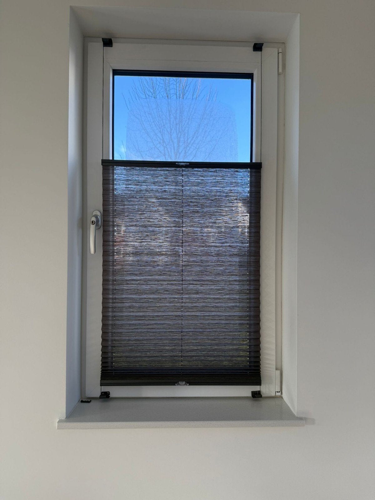 Plisségordijnen in verschillende maten, Huis en Inrichting, Ophalen, Verduisterend, Zo goed als nieuw, Grijs