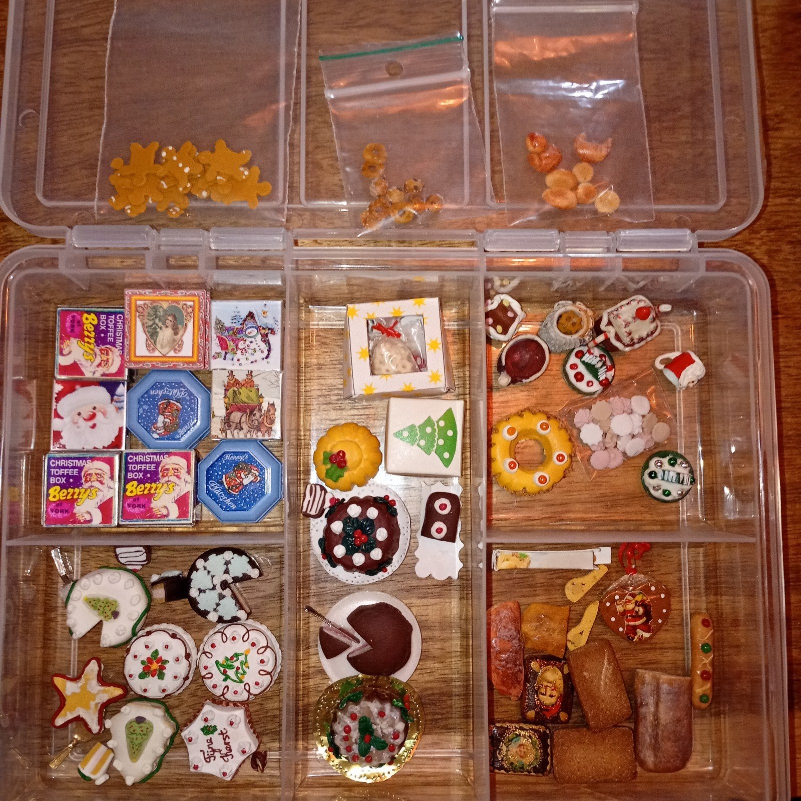 poppenhuis accessoires, kerst thema, Ophalen of Verzenden, Zo goed als nieuw, Poppenhuis