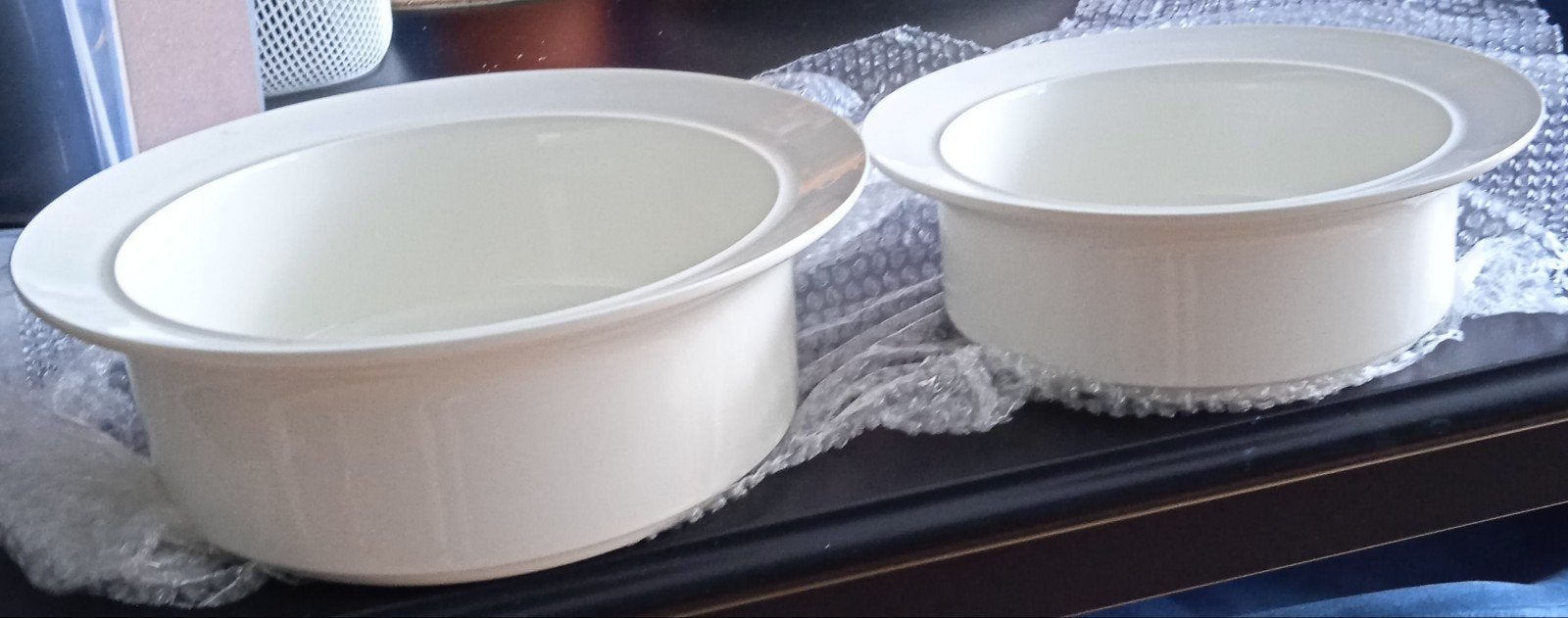 Royal Boch Stackable Schalen - Set van 2, Porselein of Keramiek, Schaal, Rond, Ophalen of Verzenden