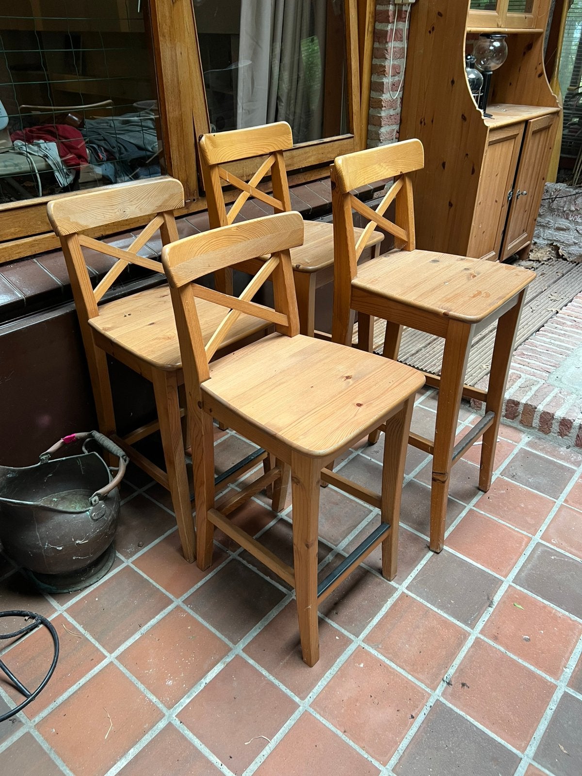 IKEA bar krukken, 2 krukken, Ophalen, Gebruikt, 60 tot 90 cm