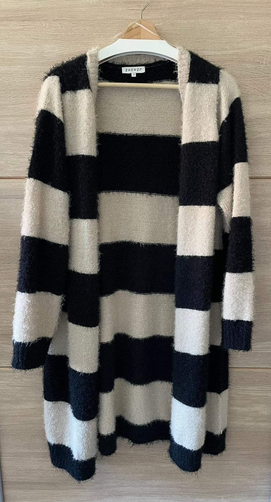 Dames vest —>zhenzi, Ophalen of Verzenden, Zo goed als nieuw, Zwart