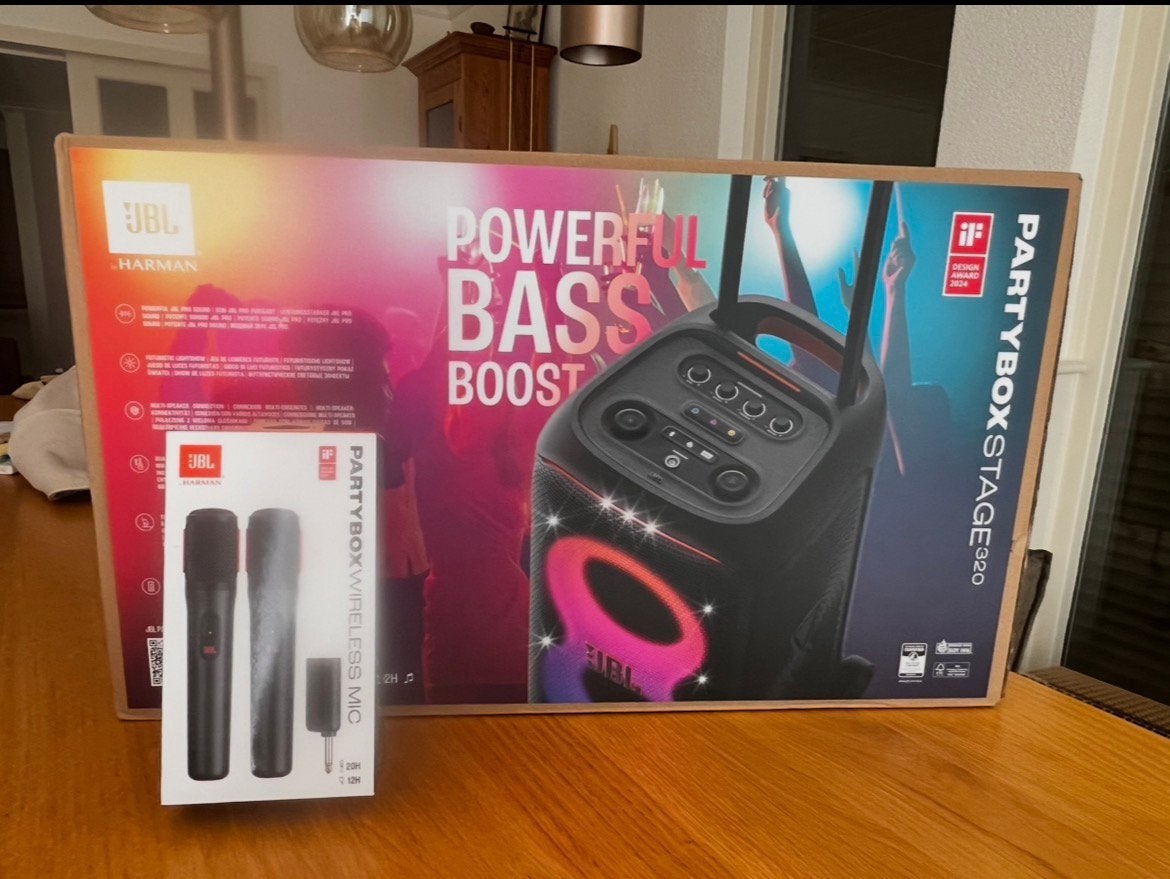 Jbl partybox 320, Audio, Tv en Foto, Karaoke-apparatuur, Ophalen, Zo goed als nieuw