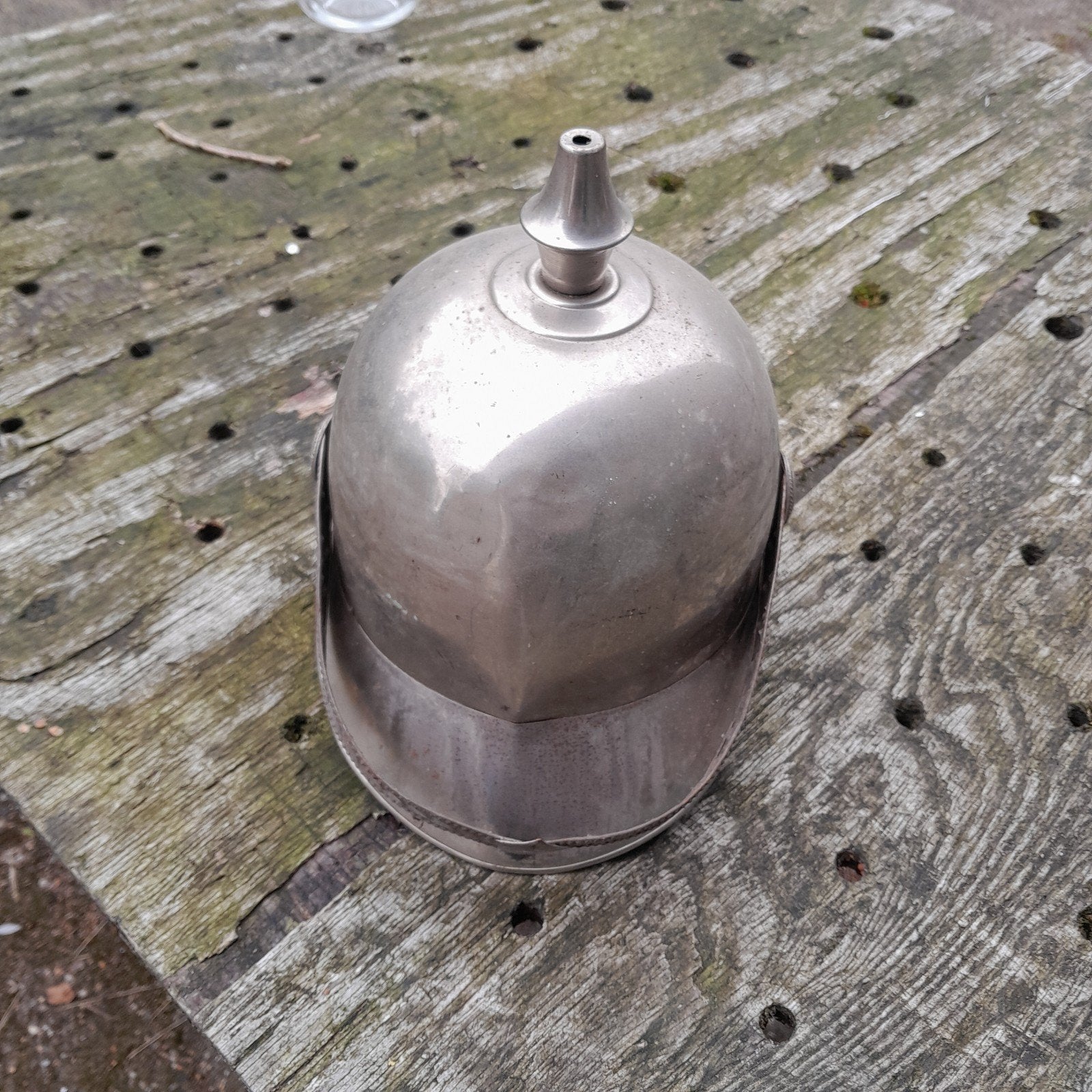 ceremoniële  helm, Antiek en Kunst, Ophalen of Verzenden