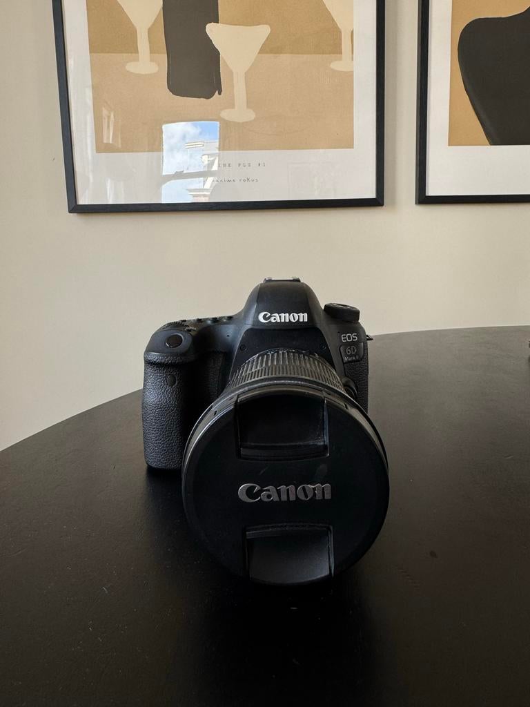Canon EOS 6D Mark II met 24-105mm IS lens, Gebruikt, Spiegelreflex, Canon, Ophalen of Verzenden