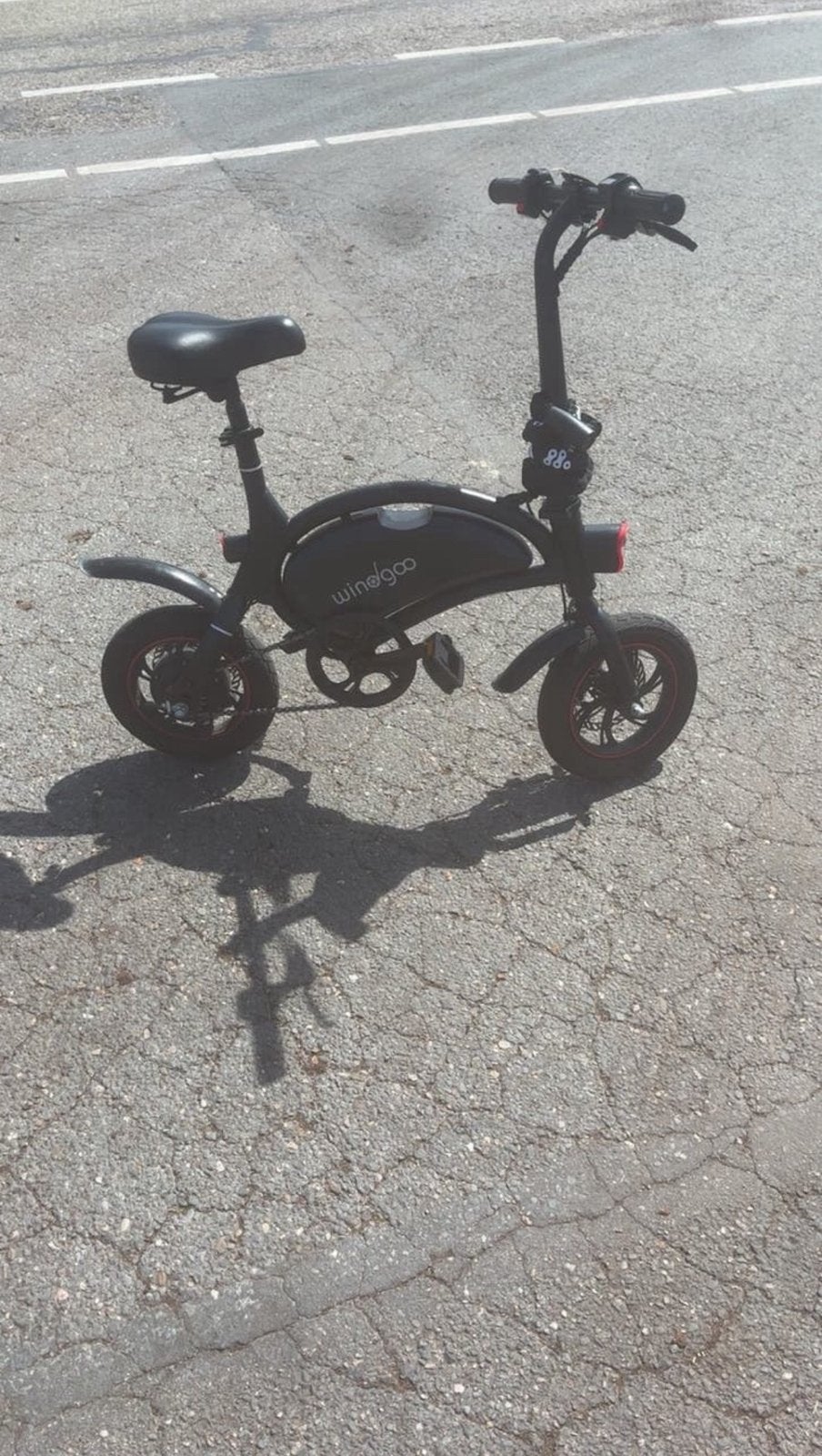 Windgoo B3 vouwfiets elektrische, Minder dan 47 cm, Ophalen, Minder dan 30 km per accu, Overige merken