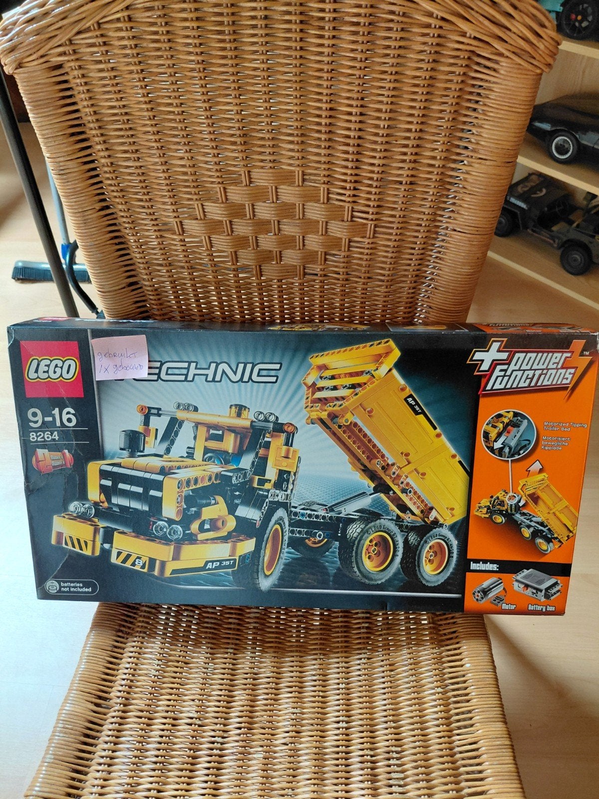 Lego Technic 8264 Kiepwagen met Power Functions, Kinderen en Baby's, Speelgoed | Duplo en Lego, Compleet, Lego, Ophalen of Verzenden