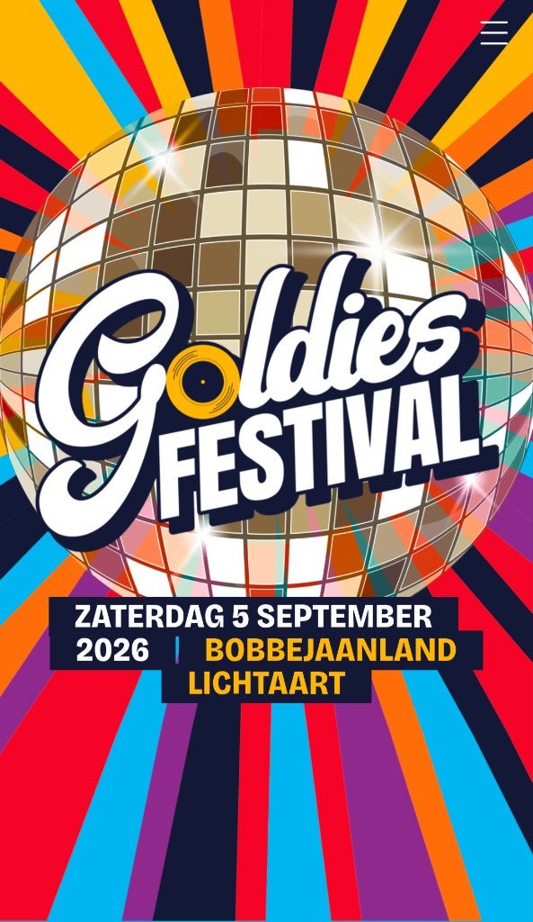 3 Tickets Bobbejaanland goldies festival, Tickets en Kaartjes, Drie personen of meer, Ticket of Toegangskaart