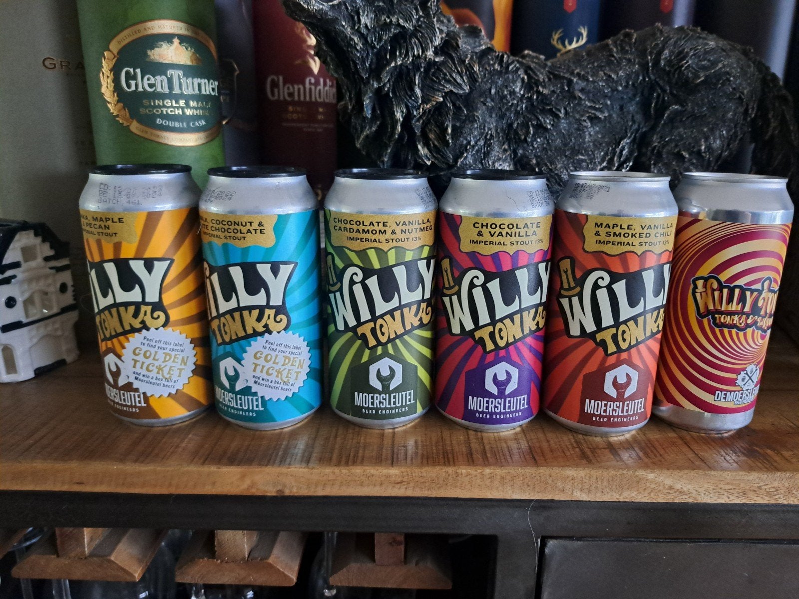 6 Moersleutel Willy Tonka bieren, Ophalen of Verzenden, Nieuw, Overige typen, Overige merken