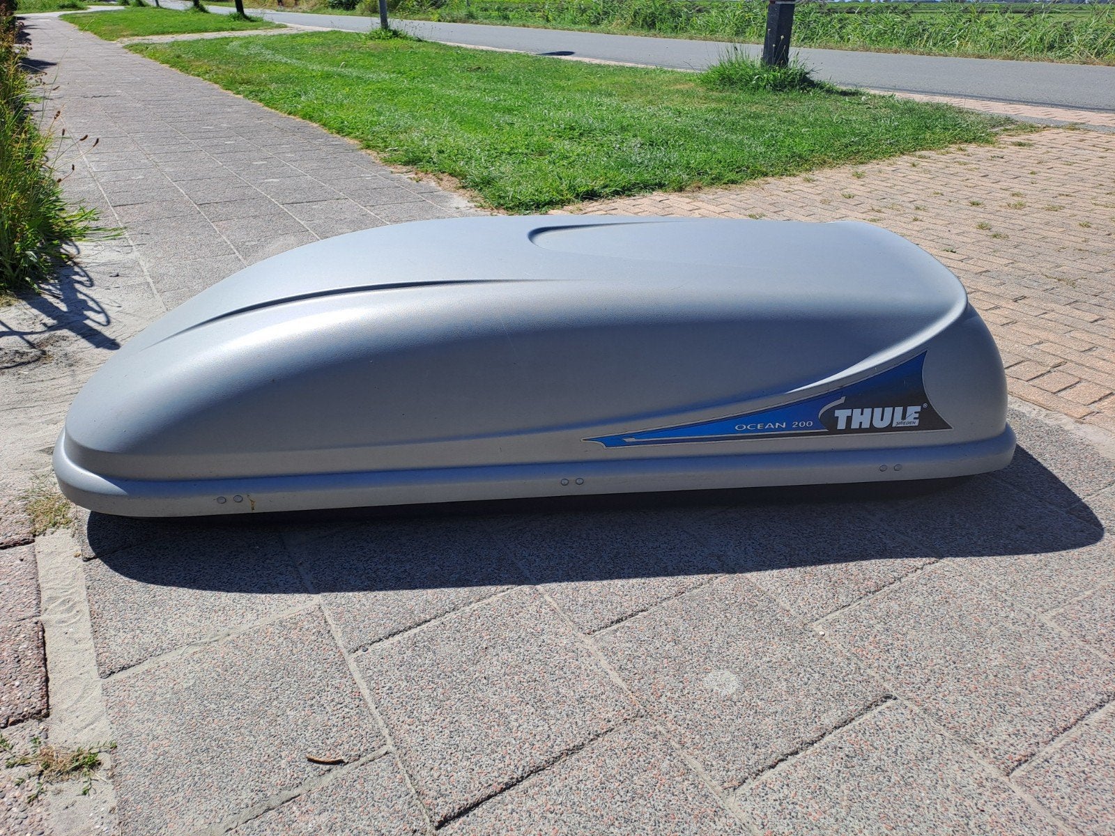 TE HUUR: Thule Ocean 200 Dakkoffer, Auto diversen, Dakkoffers, Ophalen, Gebruikt