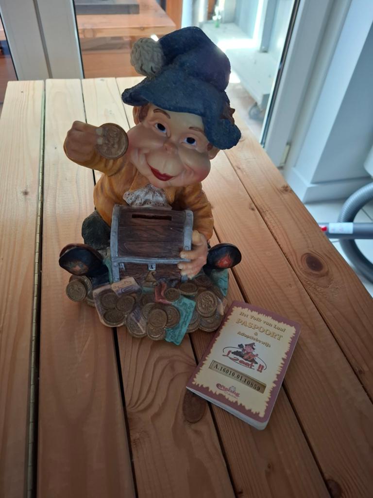 Land van Laaf spaarpot "Leuro Laaf", zo goed als nieuw, Verzamelen, Ophalen of Verzenden, Zo goed als nieuw, Gebruiksvoorwerp