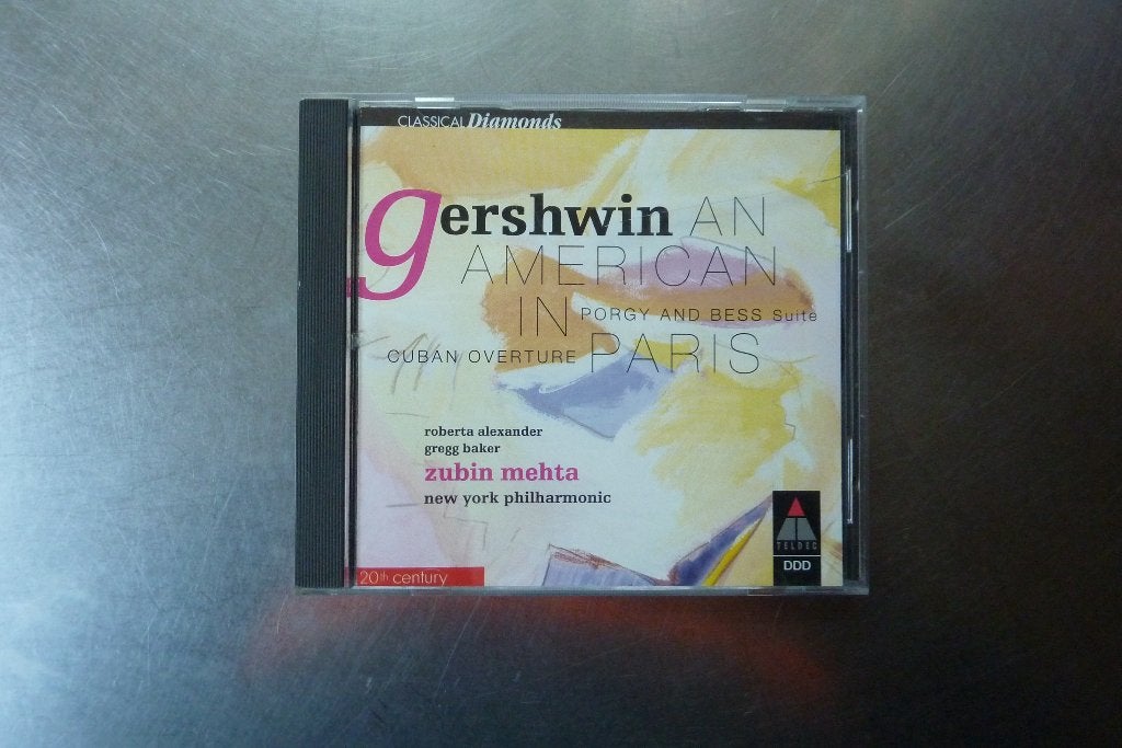 Gershwin An American In Paris - Zubin Mehta, Cd's en Dvd's, Cd's | Klassiek, Ophalen of Verzenden, Modernisme tot heden, Zo goed als nieuw