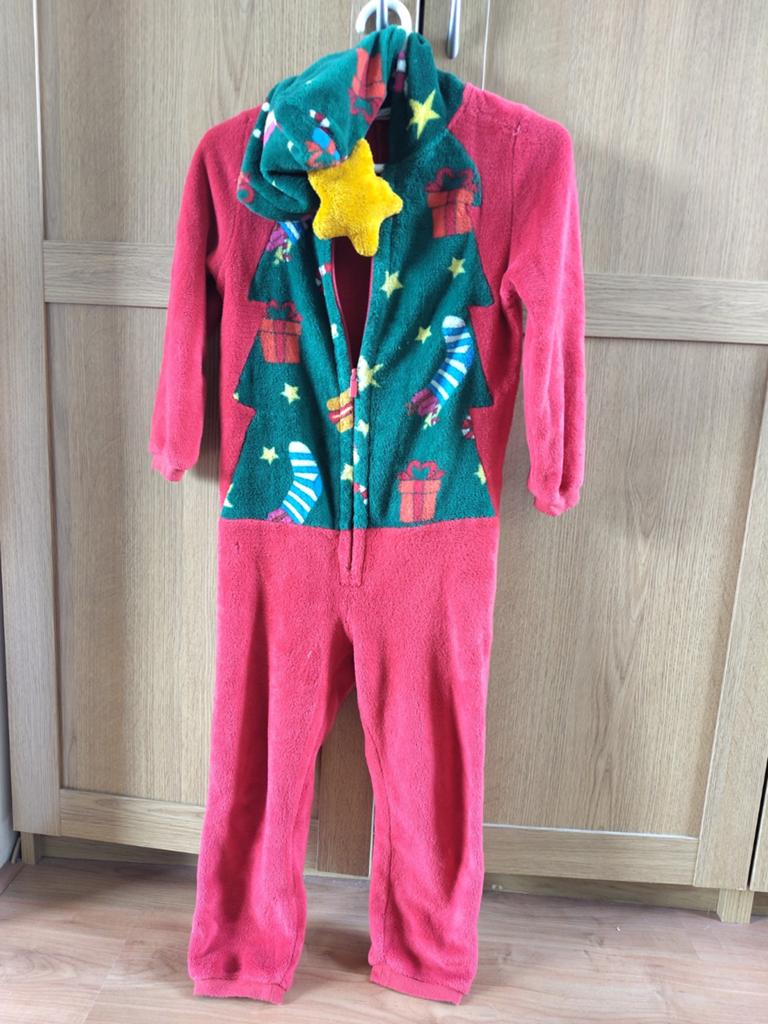 Onesie kerst maat 110-116, Jongen of Meisje, Ophalen of Verzenden, Hema, Overige typen