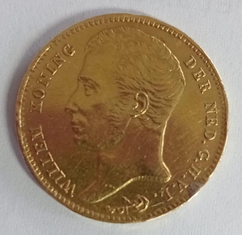 Gouden Tientje Willem I 1825, Ophalen of Verzenden
