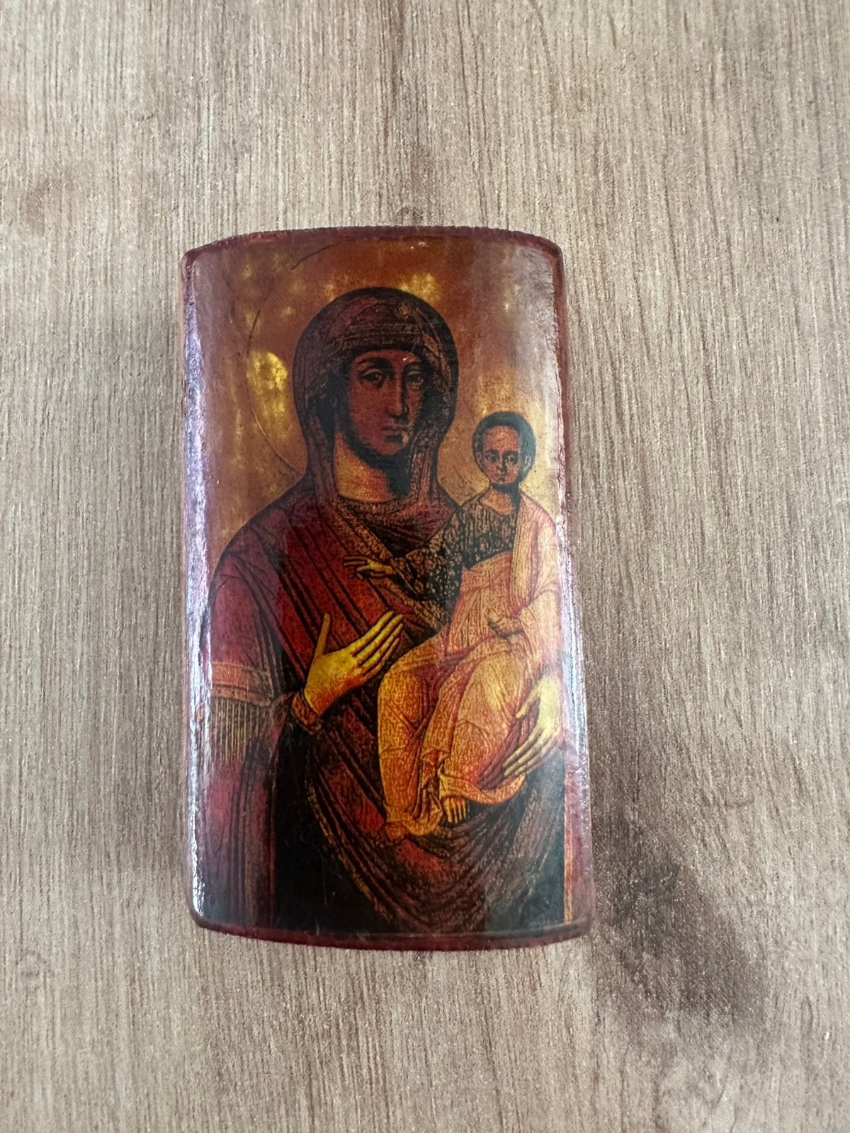 Onze-Lieve-Vrouw van Kazan Madonna en Jezus, Ophalen of Verzenden, Zo goed als nieuw, Beeld(je)