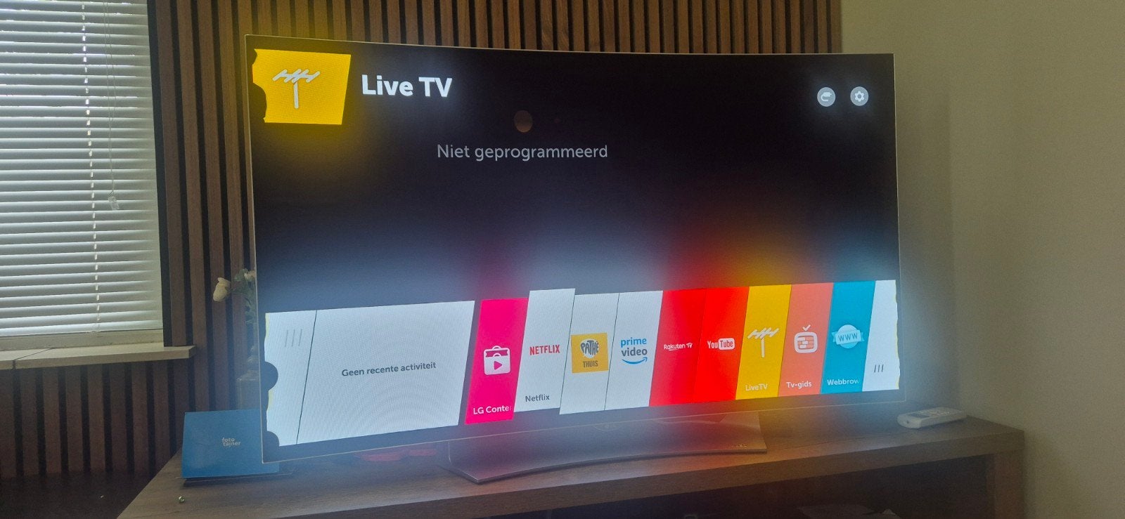 LG OLED 55EG910V, Ophalen of Verzenden, Toner